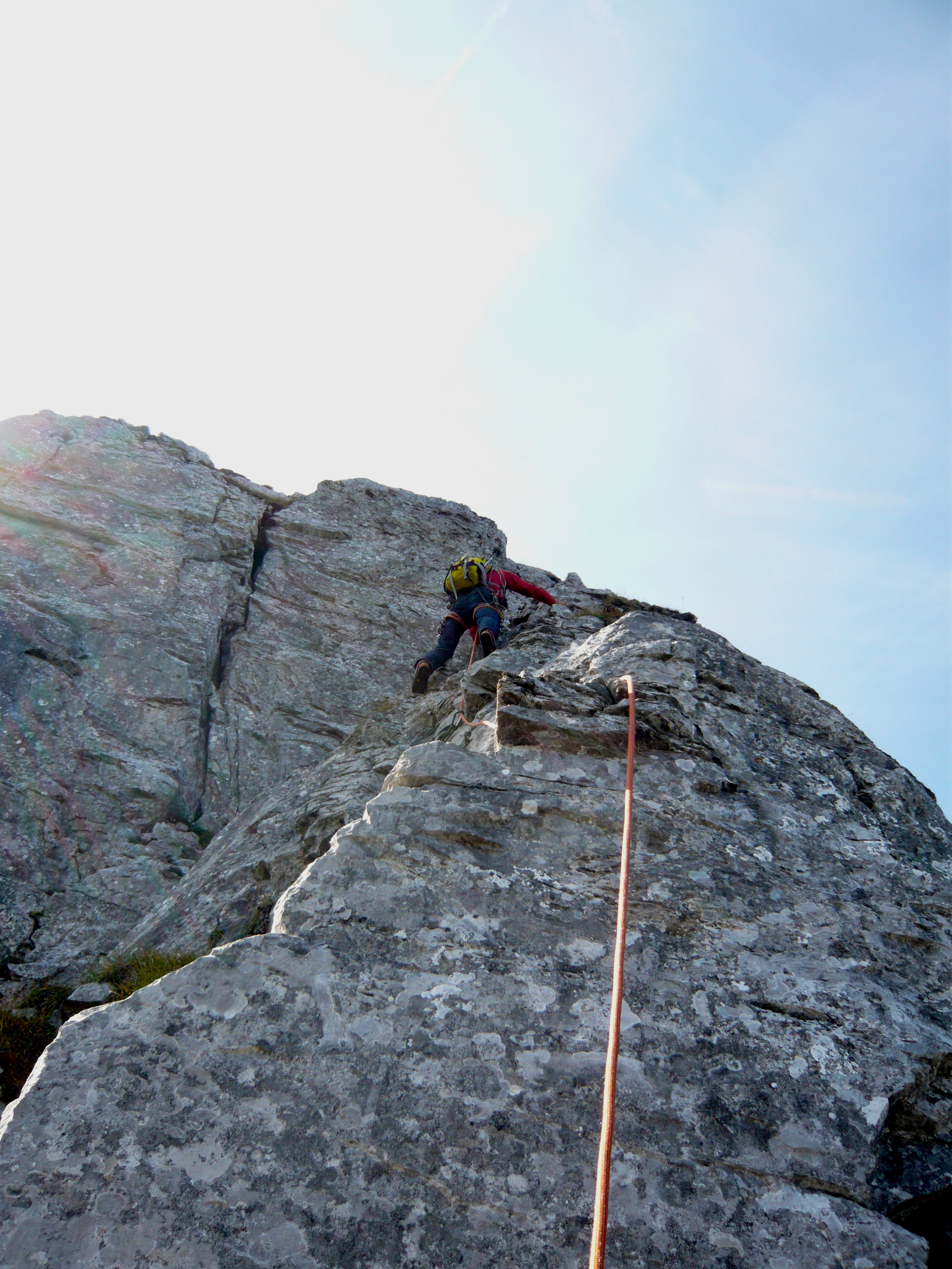 Pointe de Sales Arête Nord Nicolas ANNEREAU